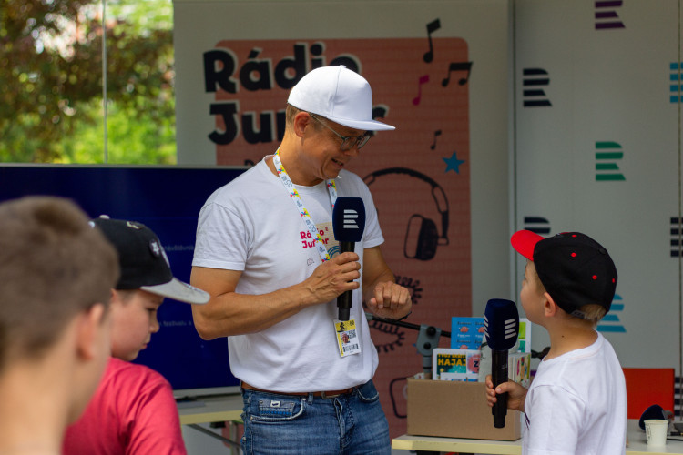 Presenter Show of the Junior Broadcast with Jiří Kohout