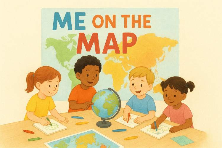 Me on the Map / workshop for children 5-9 years old
