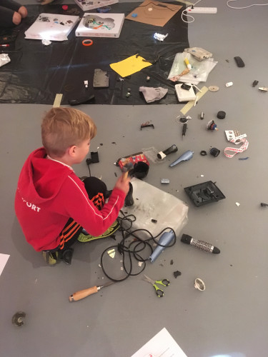 Workshop for the exhibition of Jolana Havelková 