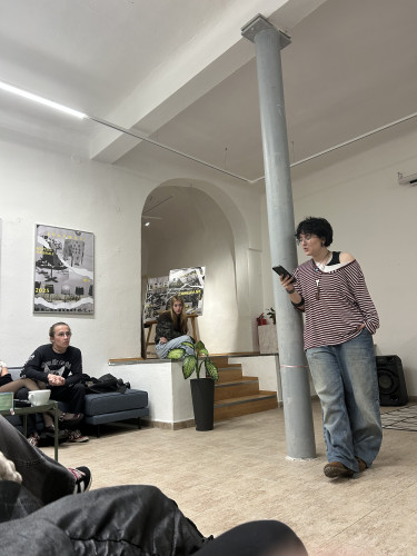 Readings by young poets and writers from Jihlava / Ji.hlava Vibes