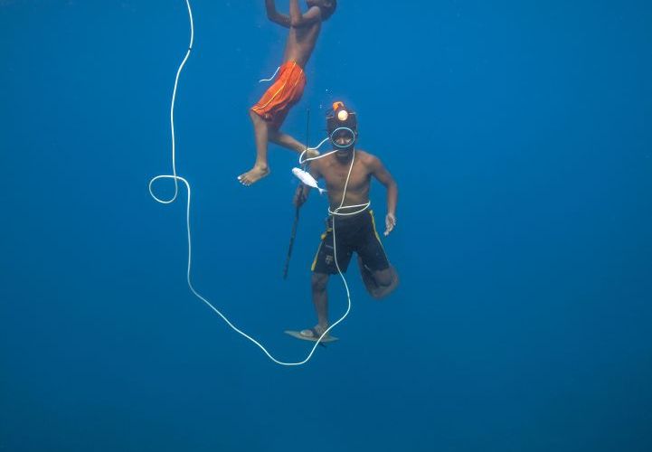 Walking Under Water