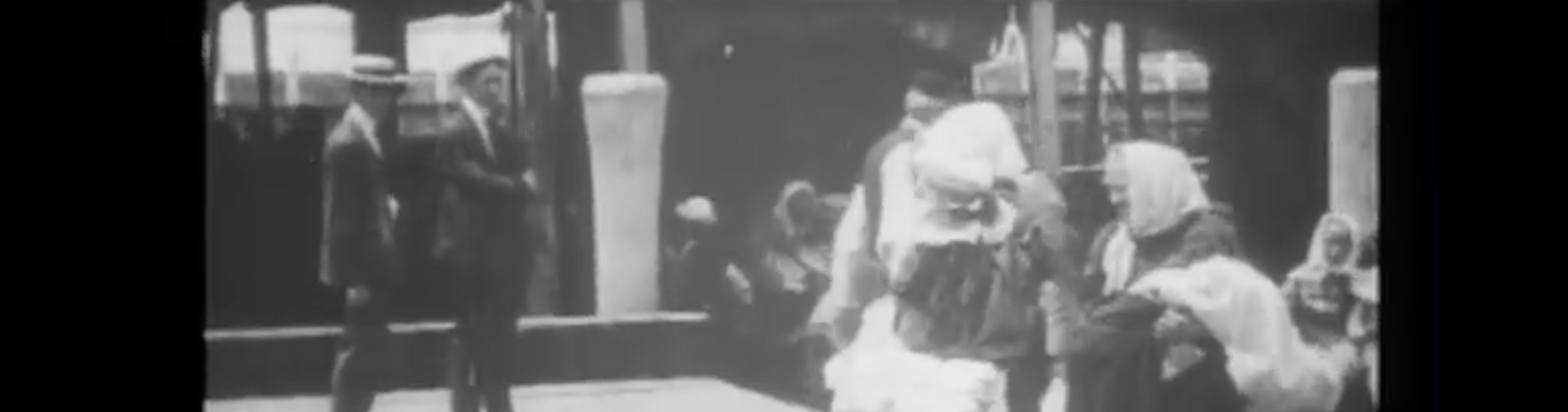 Immigrants Landing on Ellis Island