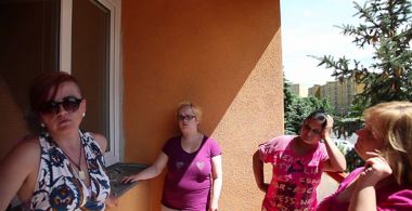 On the Balcony