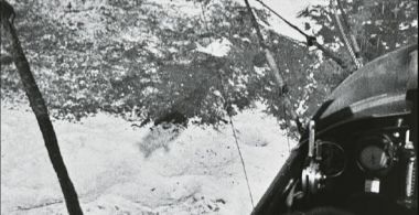 Battlefields seen from an airship