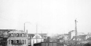 Panorama from Top of a Moving Train