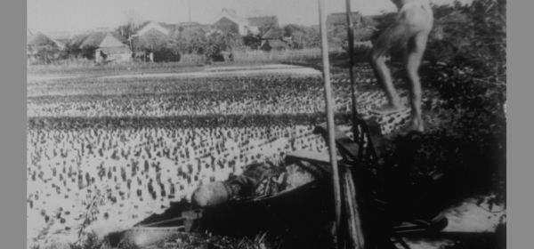 Moulin à homme pour l’arrosage des rizières