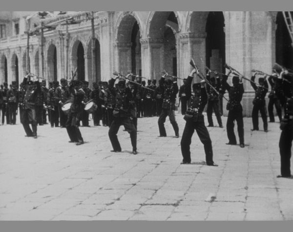 Exercice à la baïonnette