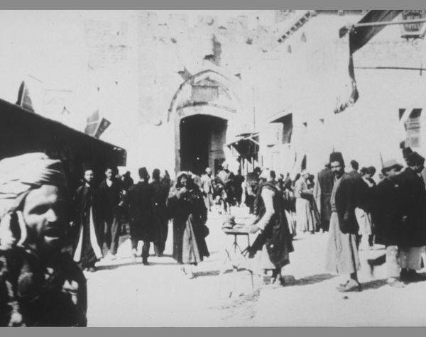Porte de Jaffa côté Est